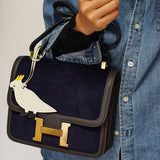 Close-up detail of effortless bag design