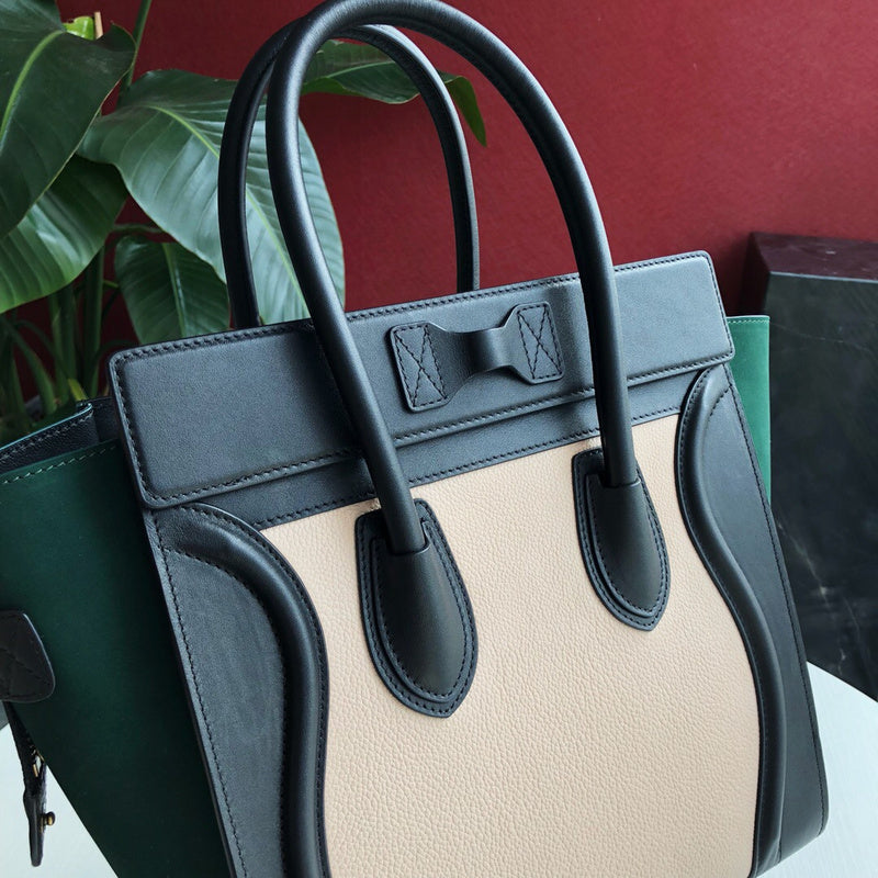 Handle and strap detail of polished elevated women's handbag – women's premium purse