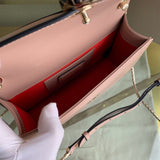 Timeless Vegan Leather Handbag - Understated Luxury Look | Women's Designer-Inspired Purse #1677 - side angle view (image 2) of designer-inspired handbag