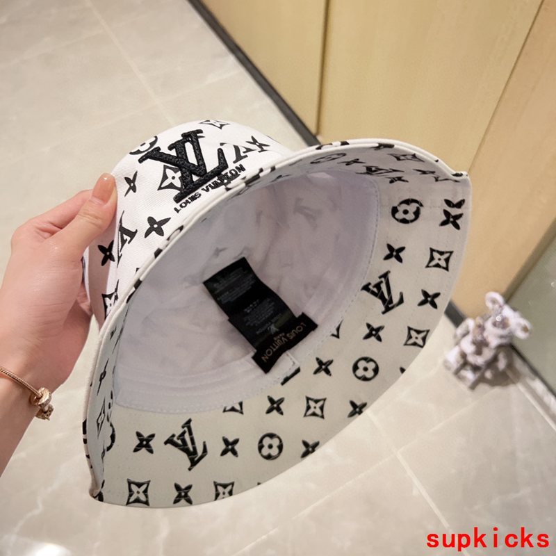 Side view of Louis Vuitton unisex cap
