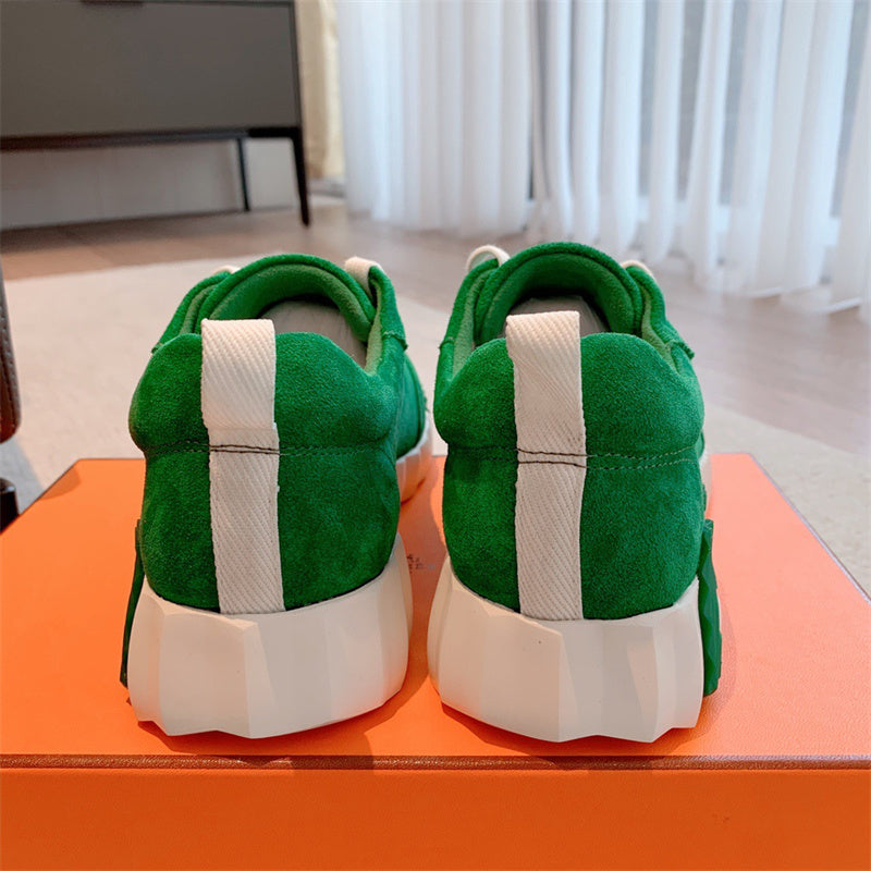 Hermes shoes Style 217 - top view showing design
