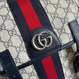 Back view of sleek premium women's handbag – women's statement bag