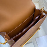  Understated shoulder bag front view 7