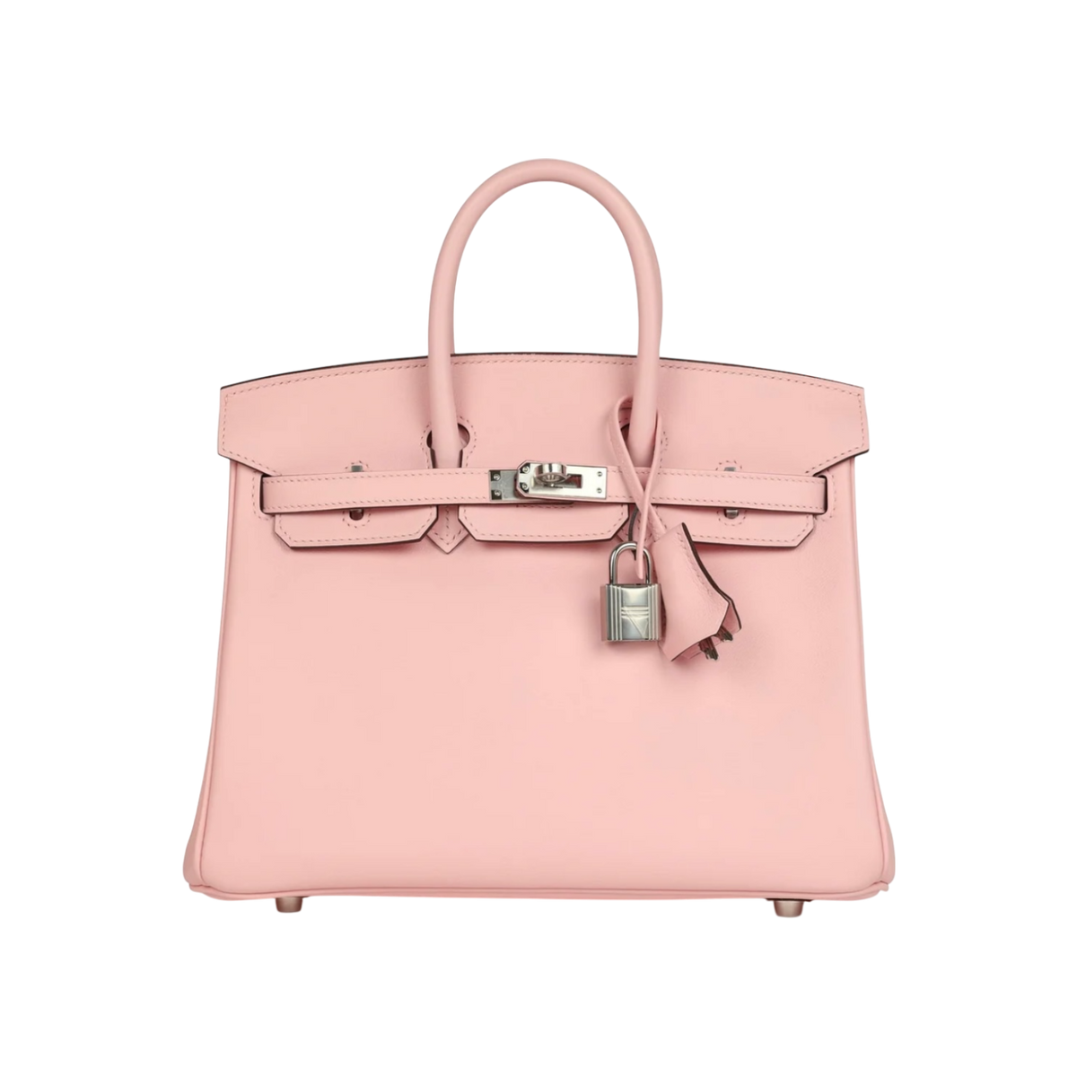HermÃ¨s Birkin 25 Rose Sakura Swift Palladium Hardware