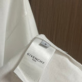 Close-up detail shot of Givenchy luxury clothing with streetwear-inspired cut