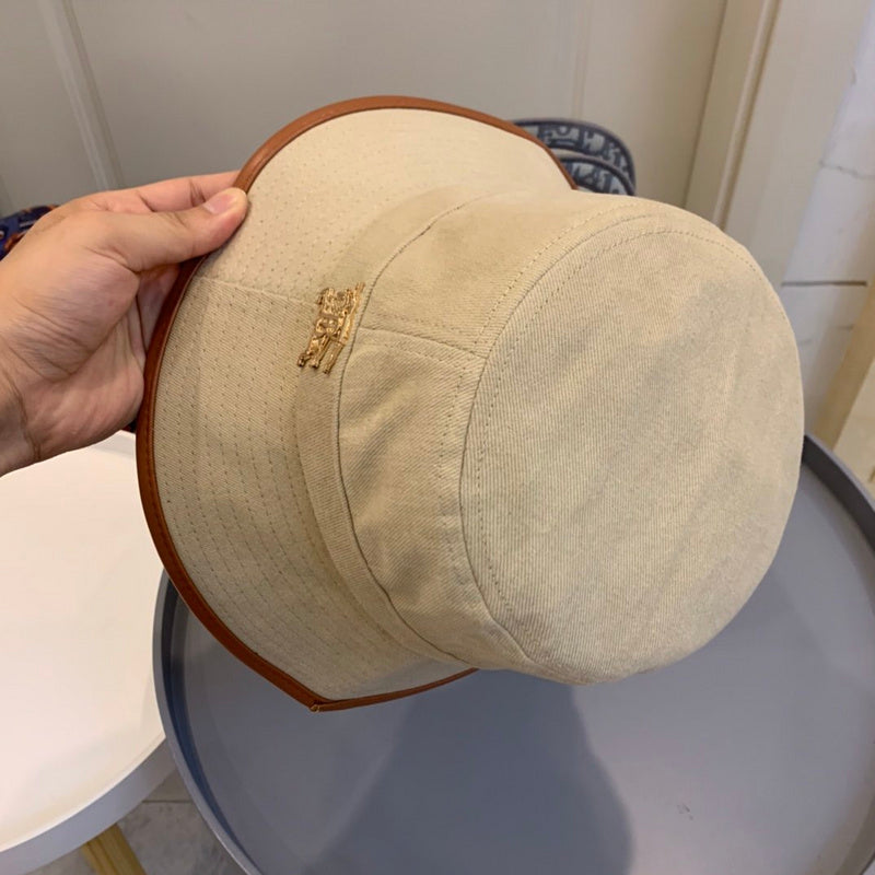Front view of Burberry unisex cap