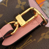 Top view of elevated refined women's handbag – women's luxury accessory