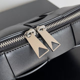 Contemporary Vegan Leather Handbag - Modern Structured Build | Women's Everyday Carry Handbag #1601 - close-up detail shot (image 3) of designer-inspired handbag