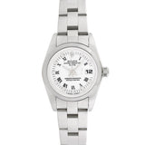 Side view of Rolex women's watch