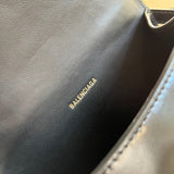 Side profile of statement elevated women's handbag – women's premium purse