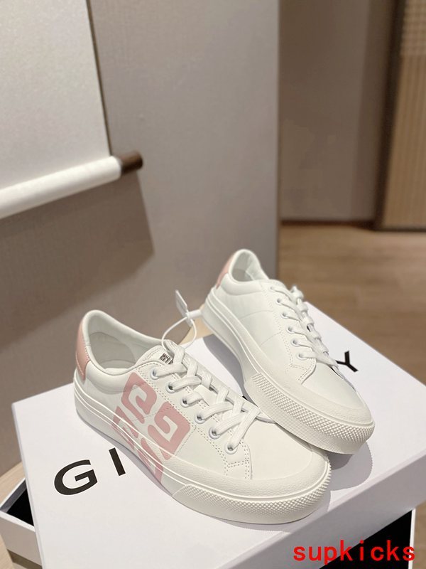 Givenchy Tan Slip-On Sneakers - Lifestyle Styling Shot