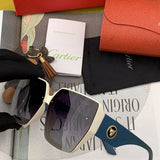 Side view of Cartier unisex sunglasses