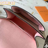 Front view of refined chic women's handbag – women's luxury accessory