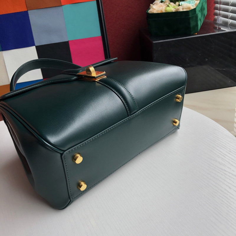 Top view of elevated sleek women's handbag – women's everyday handbag