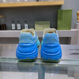 Gucci neutral cream luxury sneakers view 7 streetwear statement look