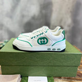 Gucci Luxury sneakers in clean off-white classic court silhouette front view