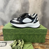 Gucci neutral cream luxury sneakers view 10 sleek tonal finish