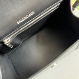Chic Vegan Leather Handbag - Smooth Faux-Leather Exterior | Women's Fashion Handbag #301 - product detail shot (image 10) of designer-inspired handbag