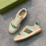 Gucci muted earth tones luxury sneakers view 10 everyday casual design