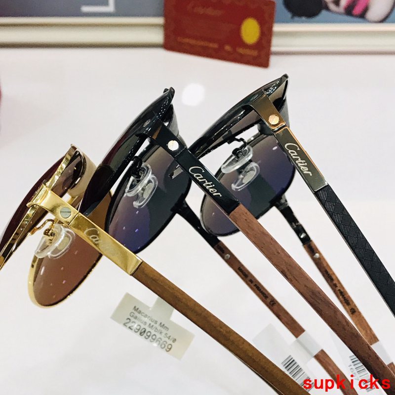 Front view of Cartier unisex sunglasses