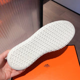 Hermes shoes Style 383 - top view showing design