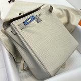  carryall bag close-up of hardware and finish