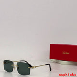 Front view of Cartier unisex sunglasses