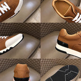 Hermès Chocolate Brown Chunky Platform Sneakers - Lifestyle Styling Shot