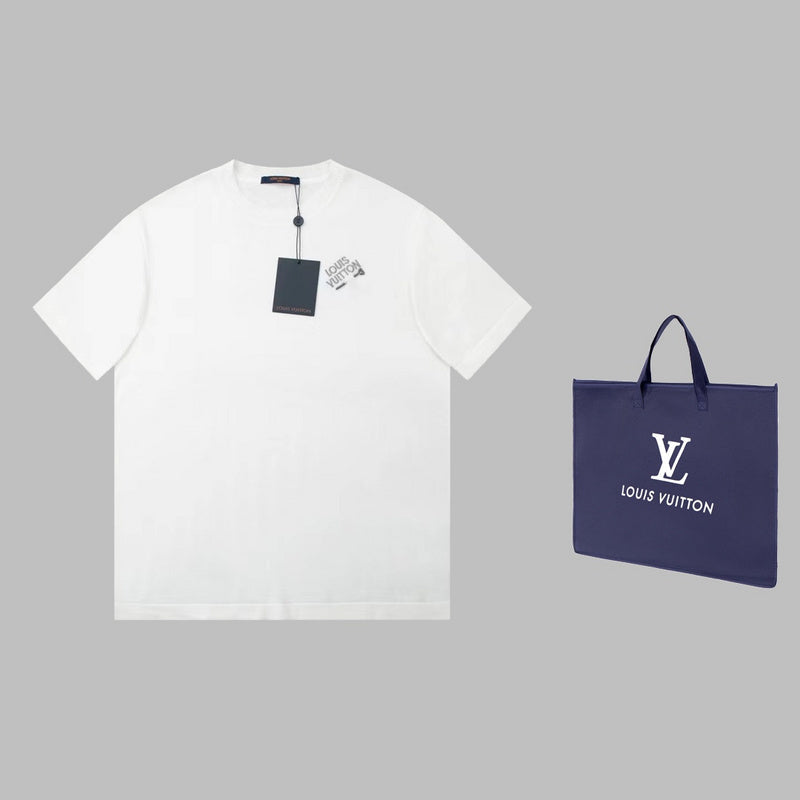 Front view of Louis Vuitton cotton t-shirt with tailored silhouette