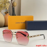 Full view of Louis Vuitton unisex sunglasses