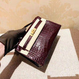 Close-up detail of classic bag design