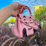 Modern bag shown from front angle