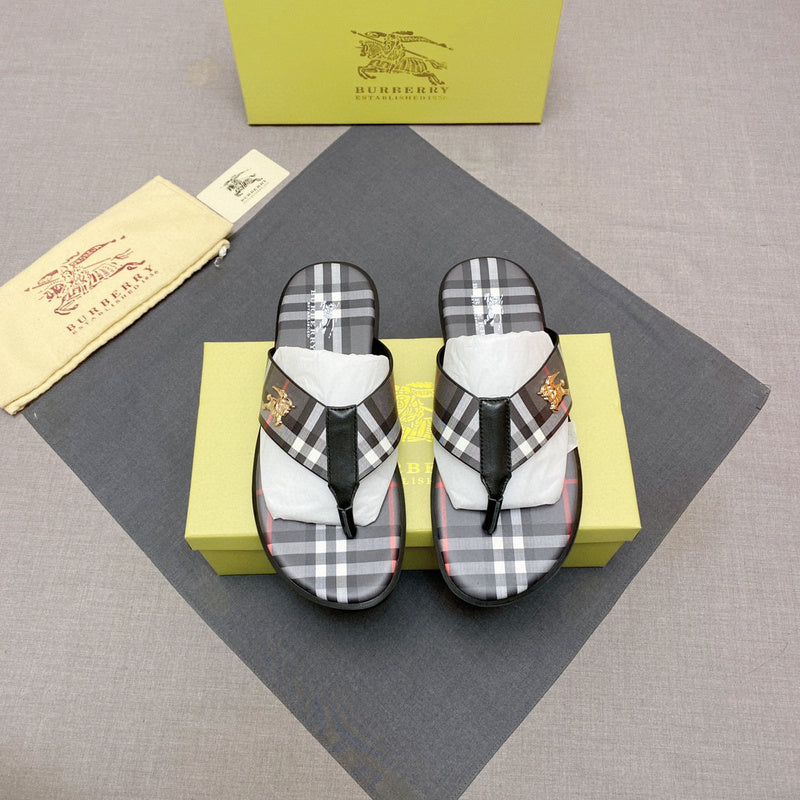 Burberry shoes Style 010 - front view, bold signature style