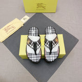 Burberry shoes Style 010 - front view, bold signature style