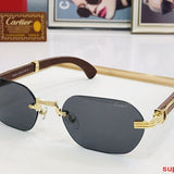 Front view of Cartier unisex sunglasses