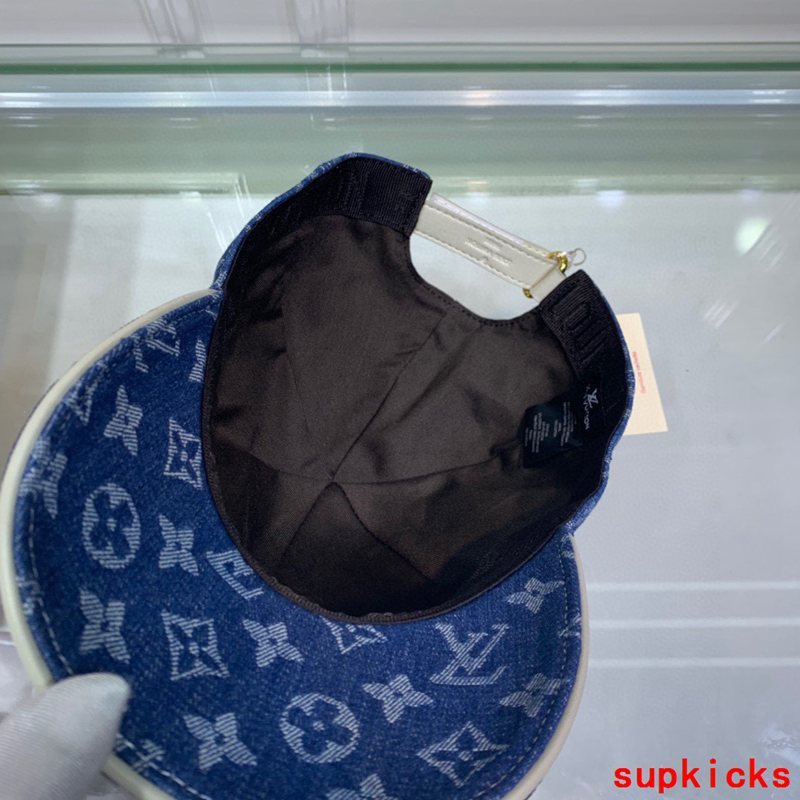 Side view of Louis Vuitton unisex cap
