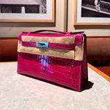 Elegant bag shown from front angle
