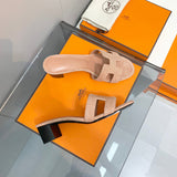 Hermes sandals Style 190 - styled lifestyle view