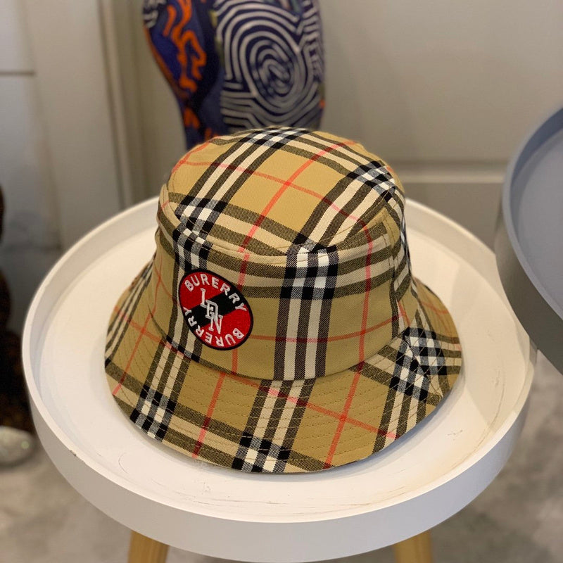 Front view of Burberry unisex cap