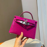 Interior view of structured premium bag