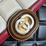 Back view of signature chic women's handbag – women's luxury handbag