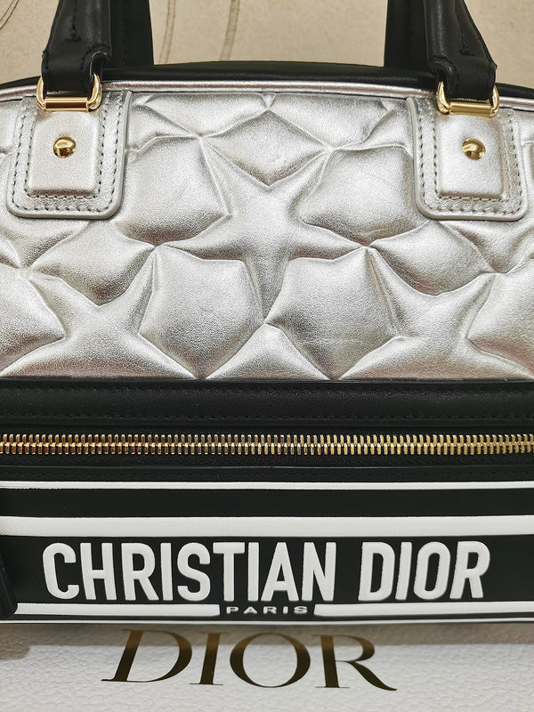 Front view of polished structured women's handbag – women's everyday handbag