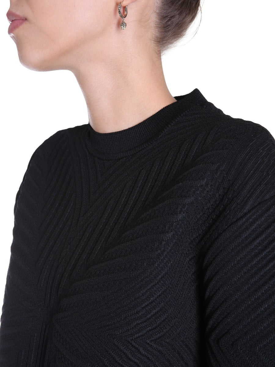 Alexander McQueen Sweaters? Alexander Mcqueen Women Crew Neck Sweater Luxury Designer Knit Sweater