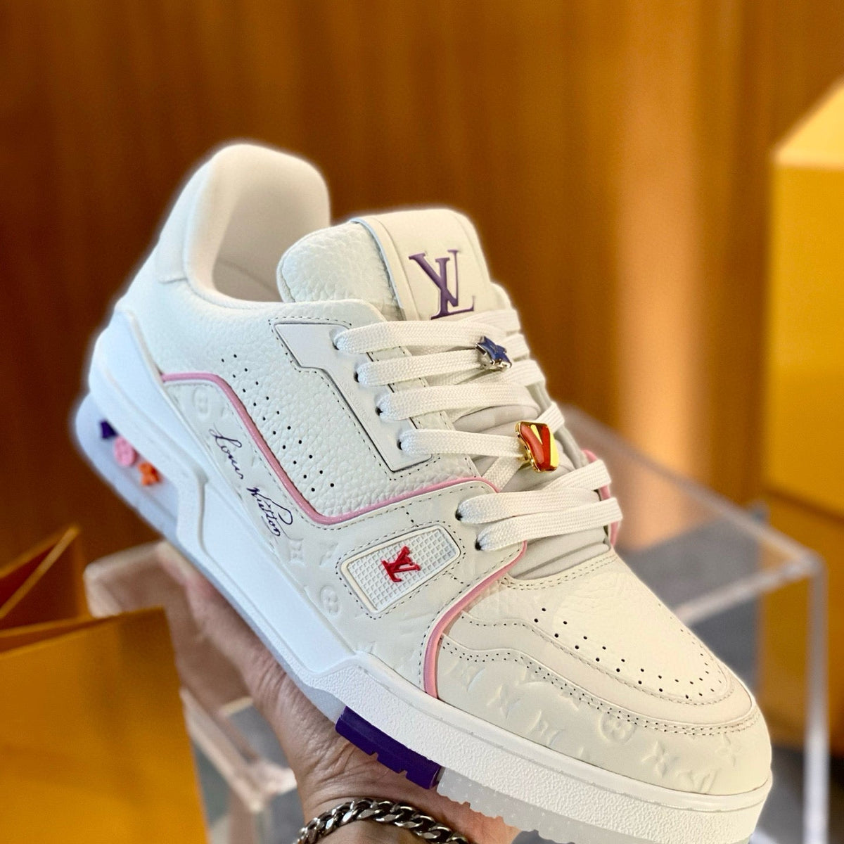 Louis Vuitton Shoes? Louis Vuitton Lou Trainers Premium Designer Casual Shoes