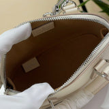  sophisticated top-handle bag styled with outfit 24