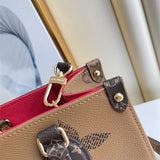  structured shopper bag detail view showing craftsmanship 8
