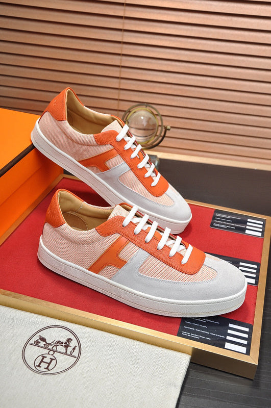 Hermes shoes Style 201 - top view showing design