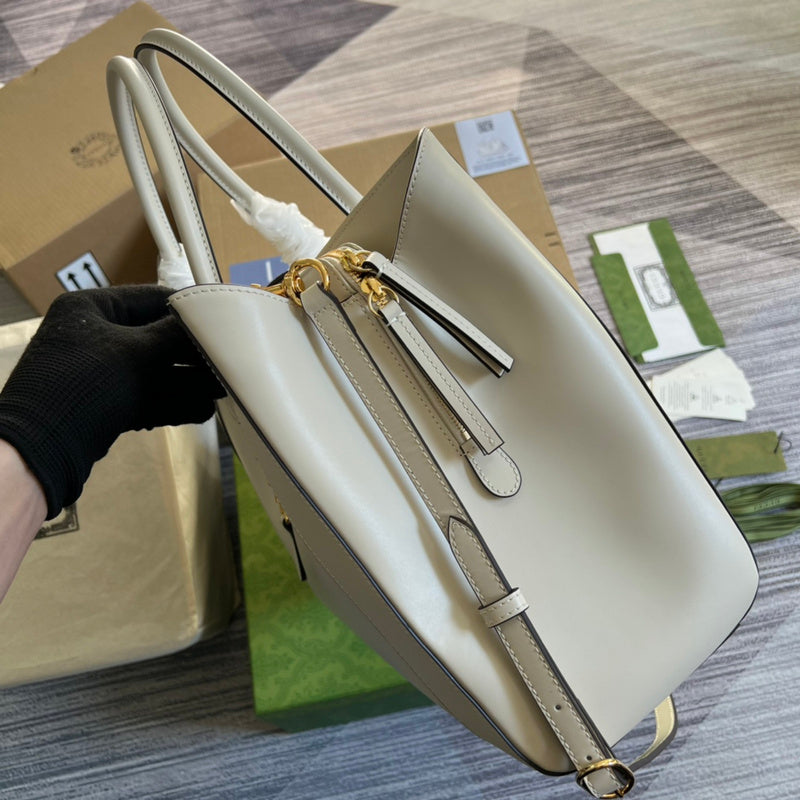 Top view of chic structured women's handbag – women's premium purse