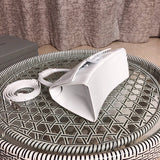 Back view of premium refined women's handbag – women's statement bag