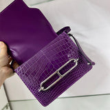  statement satchel detail view showing craftsmanship